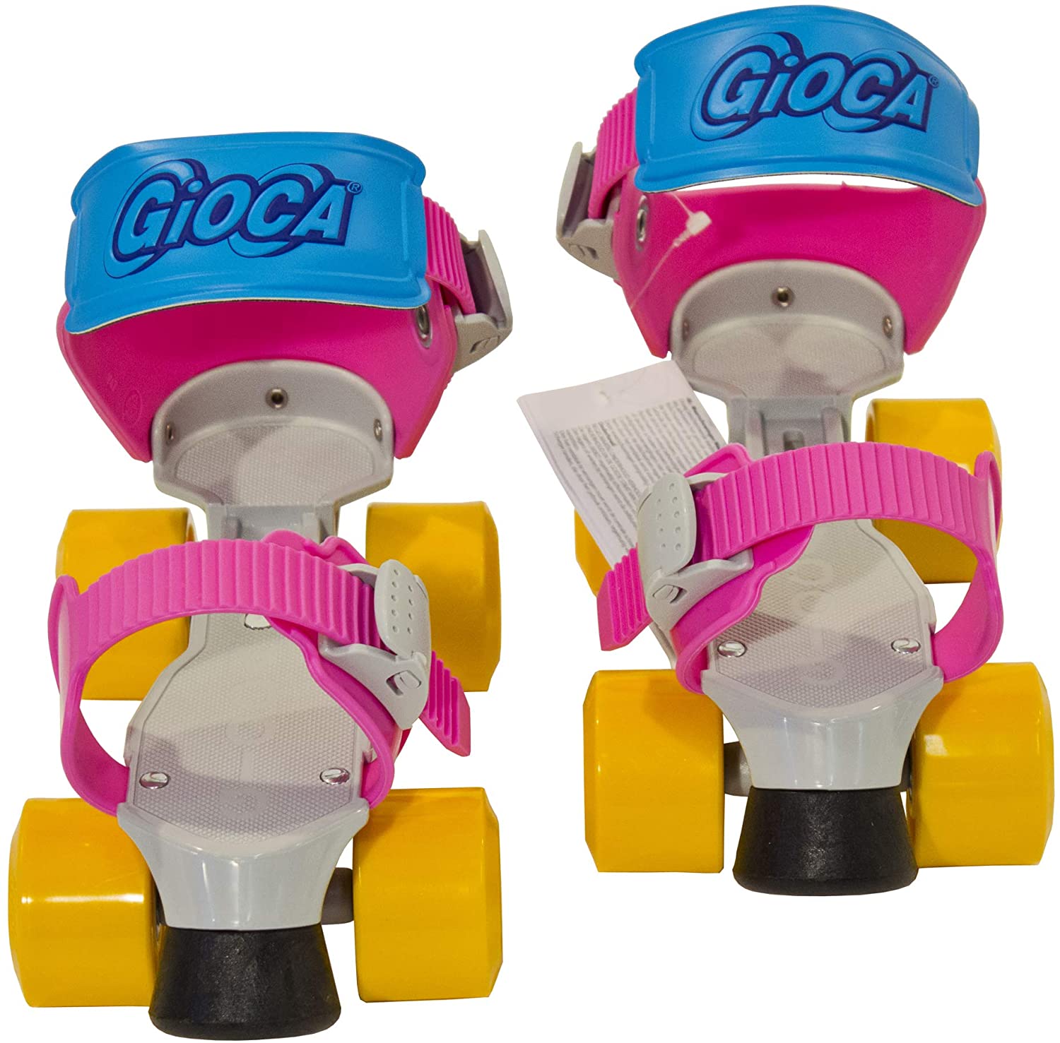 Ролики-квады Gioca MiniJet розовые  